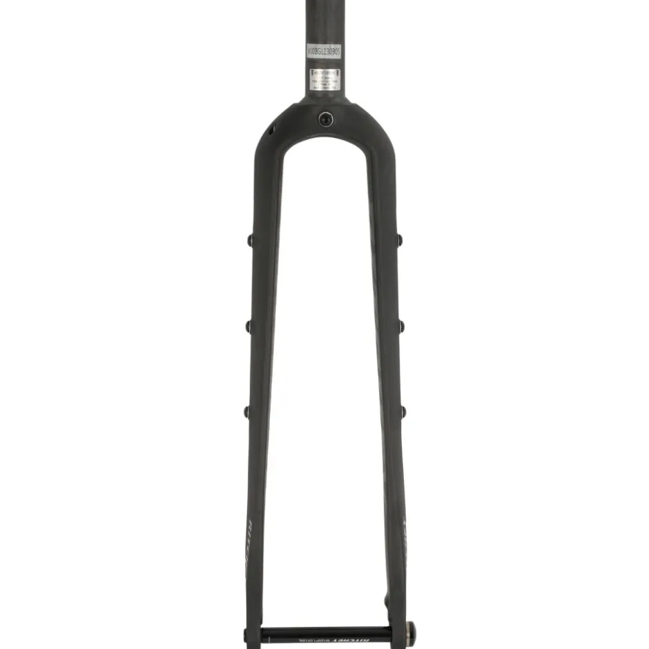 Vaste Voorvorken < Ritchey WCS Carbon Adventure Fork - 1 1/8 Inches - Flat Mount - 12x100mm - Matte UD Carbon