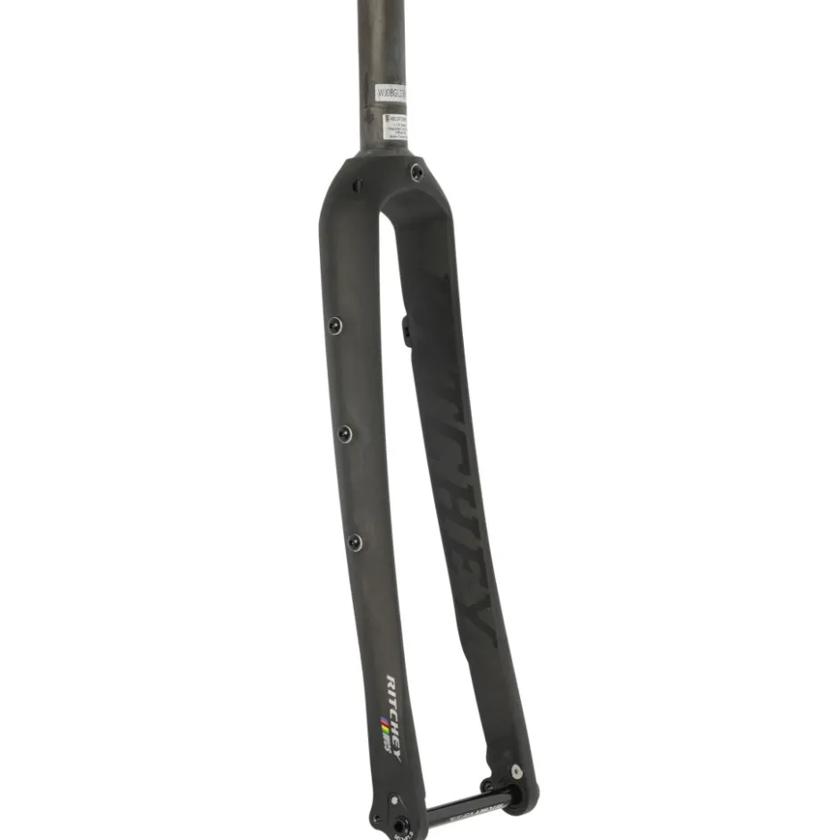 Vaste Voorvorken < Ritchey WCS Carbon Adventure Fork - 1 1/8 Inches - Flat Mount - 12x100mm - Matte UD Carbon
