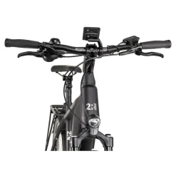 2R Manufaktur ELX 11 - Trekking E-Bike - 2025 - black matt / brushed silver