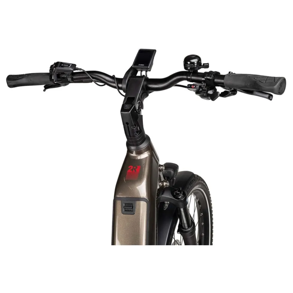 2R Manufaktur EX 10 Wave - Trekking E-Bike - 2026 - grijs