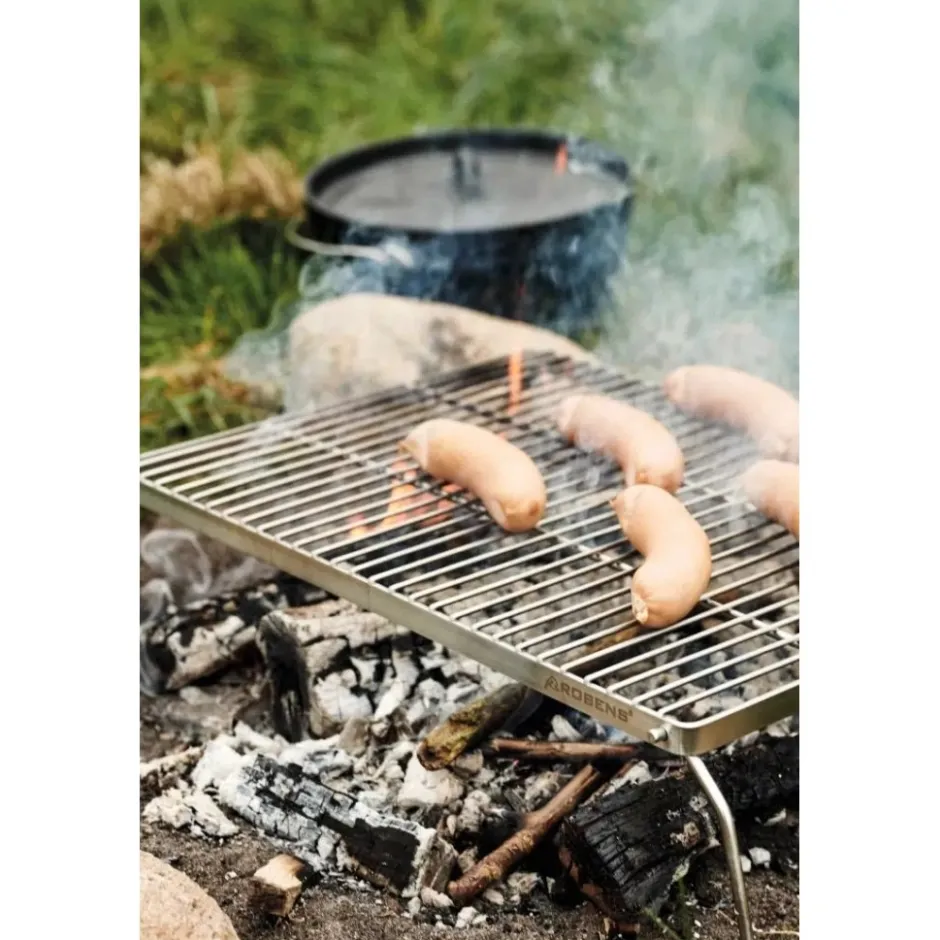 Kooktoestellen & Aanstekers < Robens Lassen Combo L Grillonderzetter - Zilver