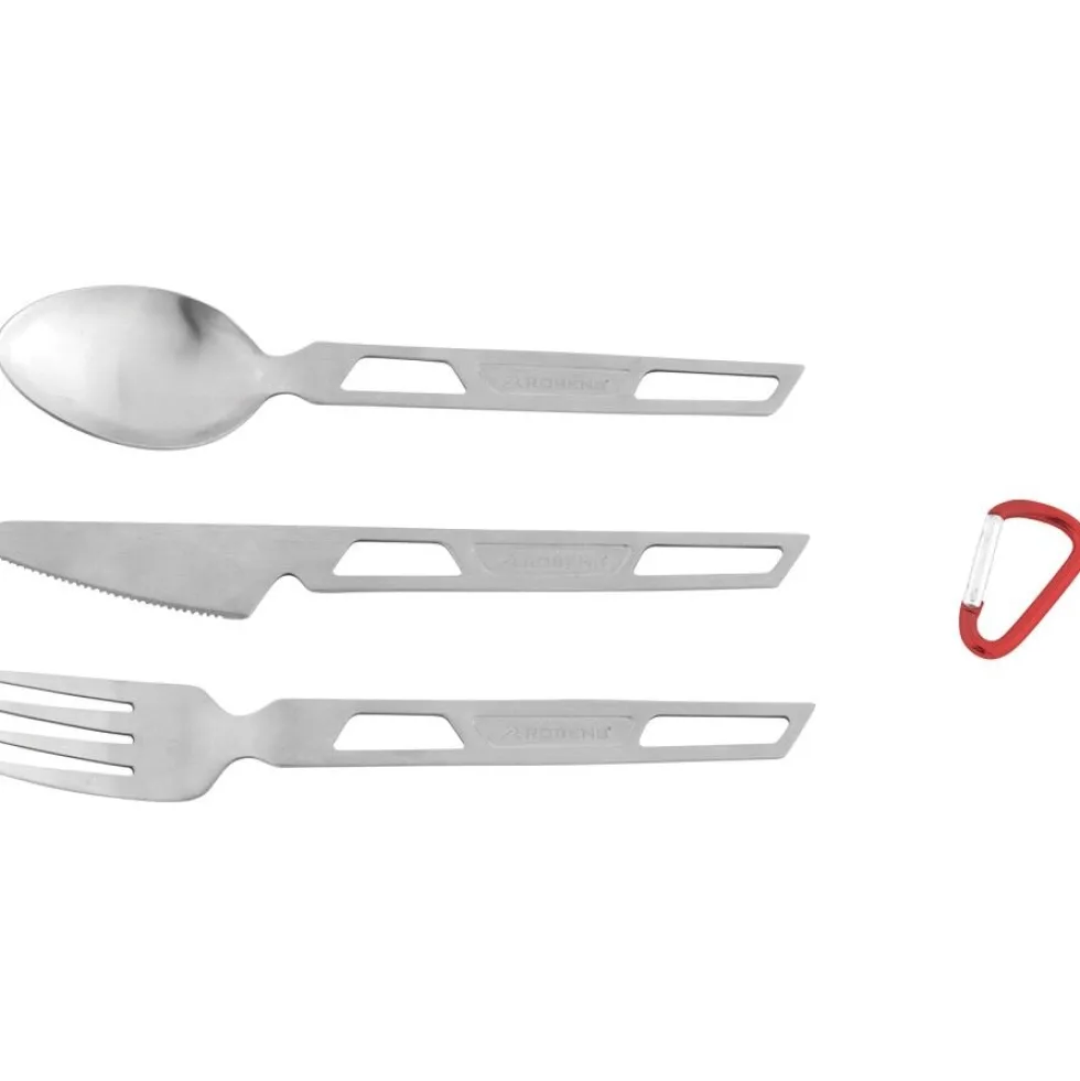 Robens Sierra Steel Bestek Set - Silver