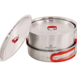 Robens Sierra Steel Eetsysteem L - Silver