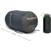 Robens Snowfall II -5°C Long Slaapzak - Rits links - Green Vineyard