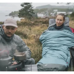 Robens Spire II -4°C Slaapzak - Rits links - Ocean Blue