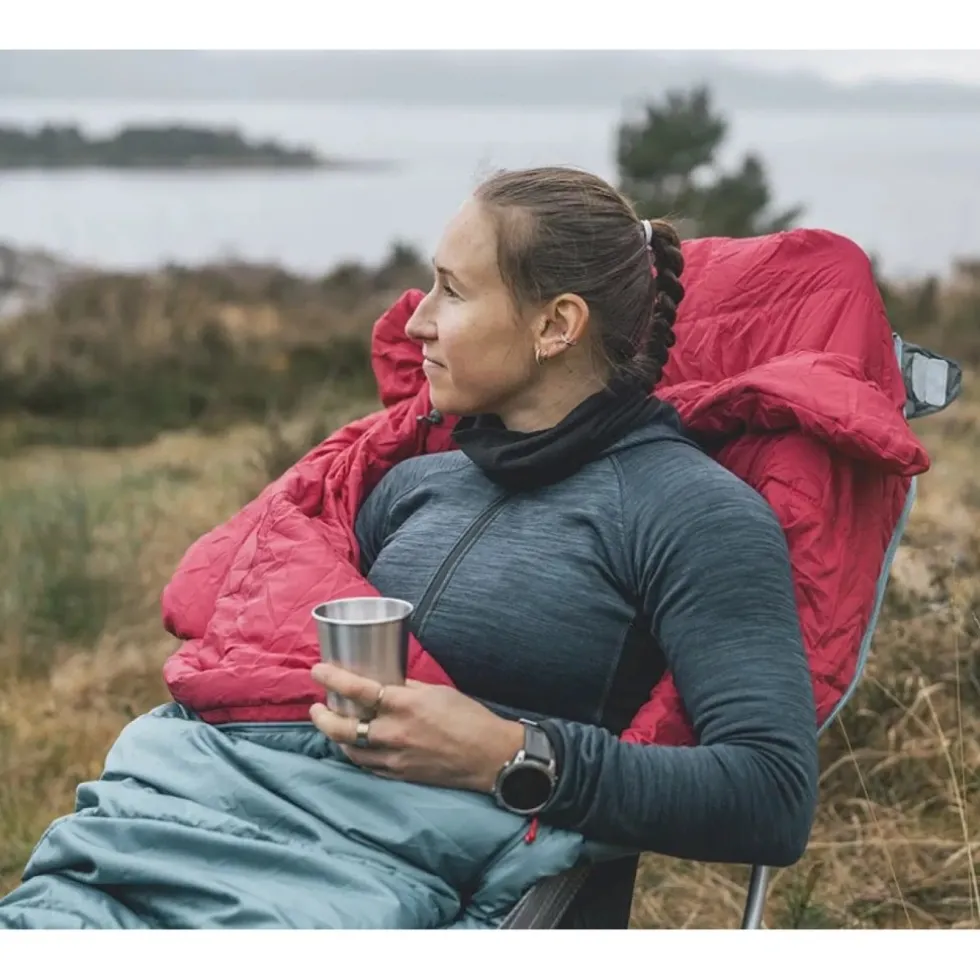 Robens Spire II -4°C Slaapzak - Rits links - Ocean Blue