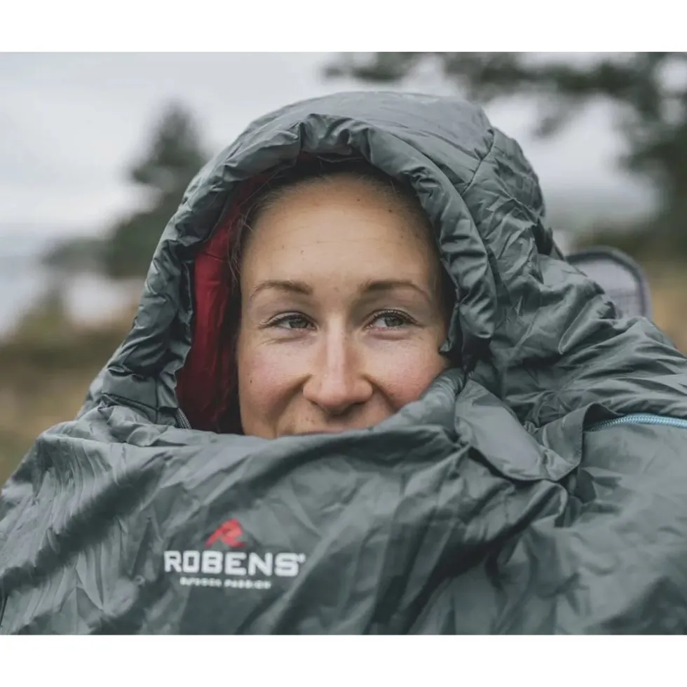 Robens Spire II -4°C Slaapzak - Rits links - Ocean Blue
