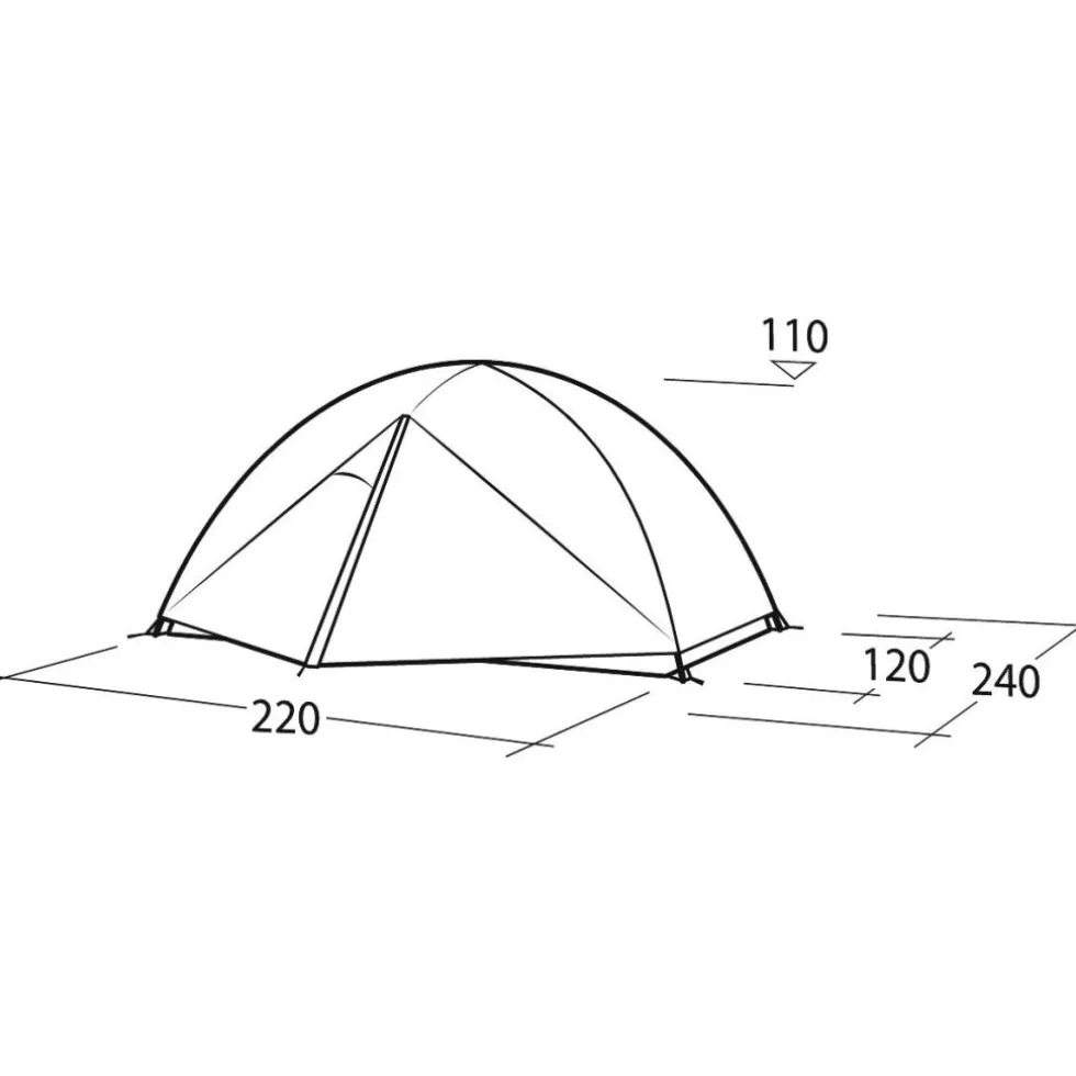 Robens Aster 2 Pro Tent - Green