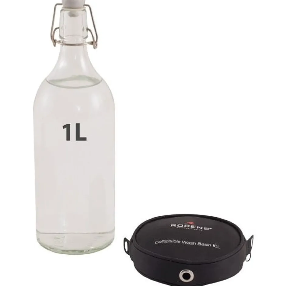 Waterfilters < Robens Collapsible Wash Basin 10L Kom - Black