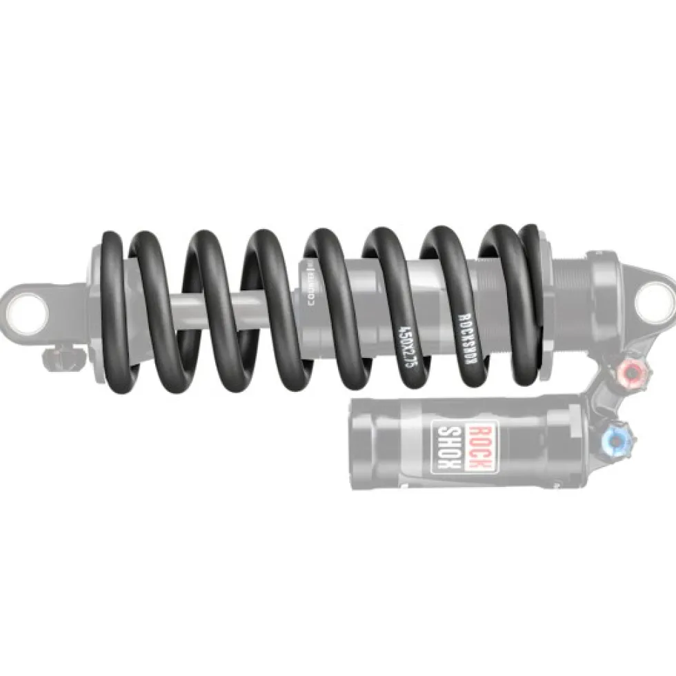 RockShox Coil Spring for Kage / Vivid R2C Rear Shock Fitting Length 200mm - grey