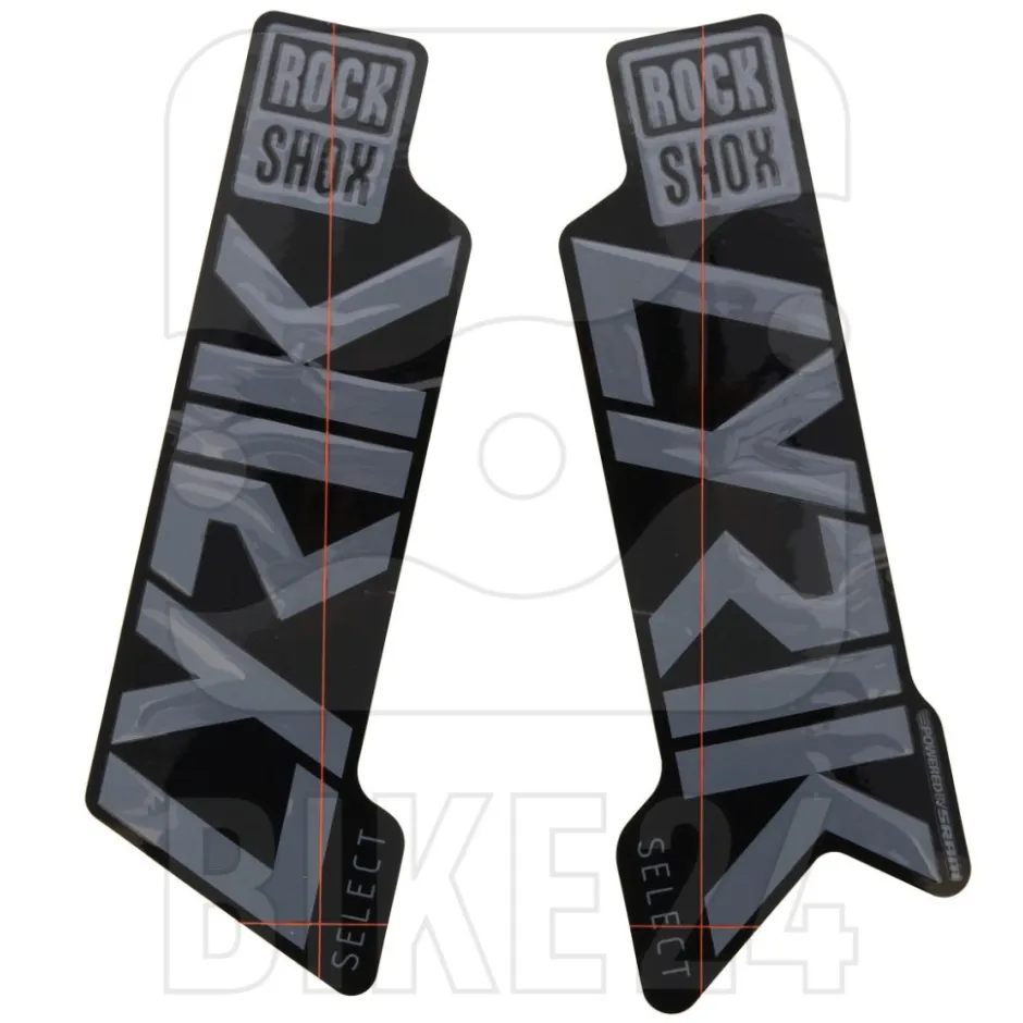 Stickers < RockShox Decal Kit LYRIK SELECT / LYRIK SELECT+ / LYRIK ULTIMATE
