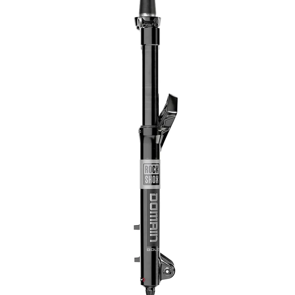 Verende Voorvorken < RockShox Domain Gold Voorvork - 27.5" | Isolator RC | 44mm Offset | 15x110mm Boost - 160mm - zwart