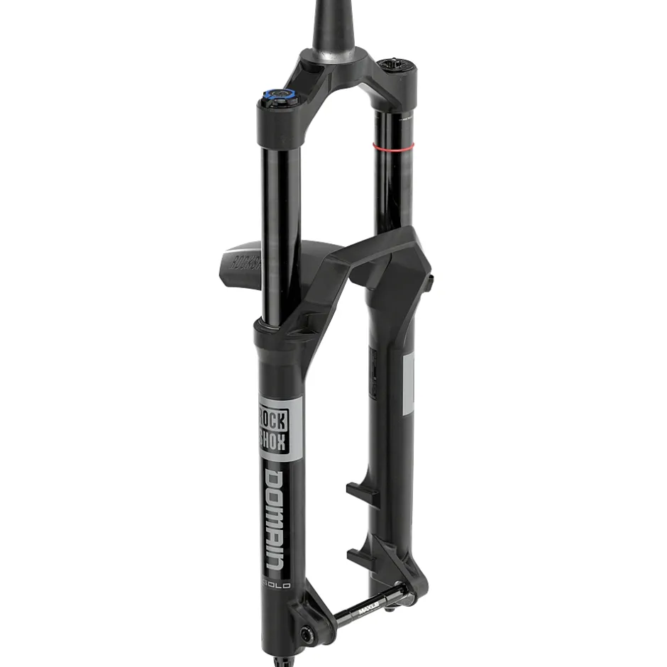 Verende Voorvorken < RockShox Domain Gold Voorvork - 27.5" | Isolator RC | 44mm Offset | 15x110mm Boost - 160mm - zwart