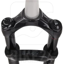 Verende Voorvorken < RockShox Judy Gold RL Remote Solo Air 29" Suspension Fork - 100mm - 51mm Offset - Tapered - QR - Gloss Black