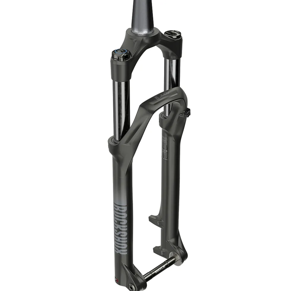 RockShox Judy Silver TK Remote Solo Air 27.5" Suspension Fork - 120mm - 42mm Offset - 1 1/8" - QR - Gloss Black