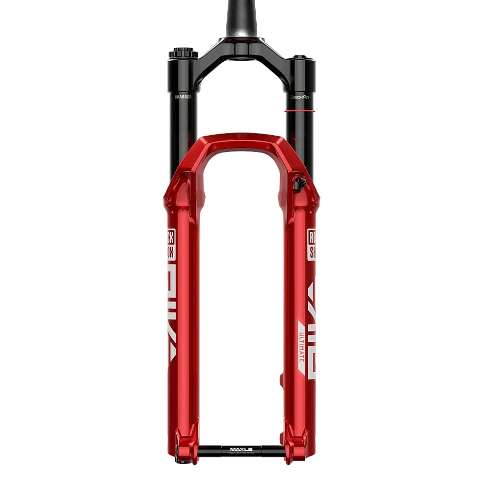 RockShox PIKE Ultimate Voorvork | Charger 3.1 RC2 | C2 - 29" | 120mm | 44mm Offset | 15x110mm - electric red