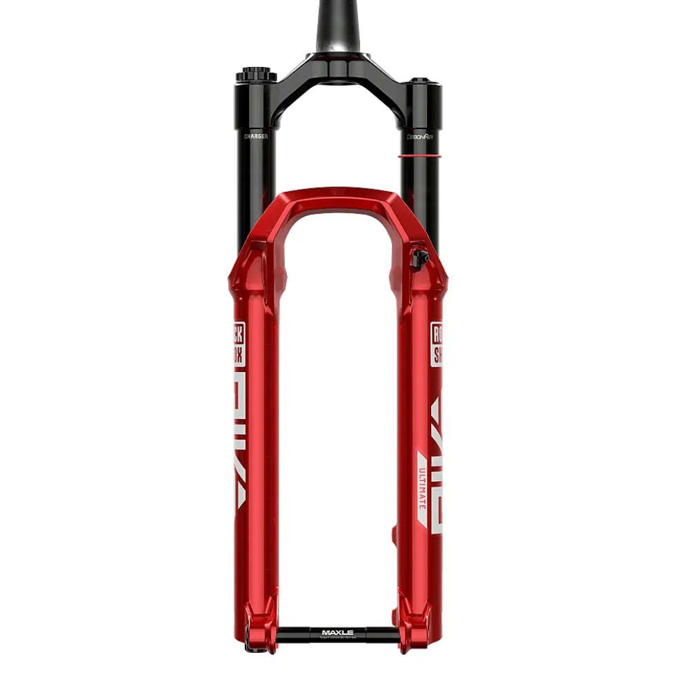 RockShox Pike Ultimate Voorvork | Charger 3.1 RC2 | DebonAir+ | C2 - 27.5" | 120mm | Offset 37mm | 15x110mm - electric red