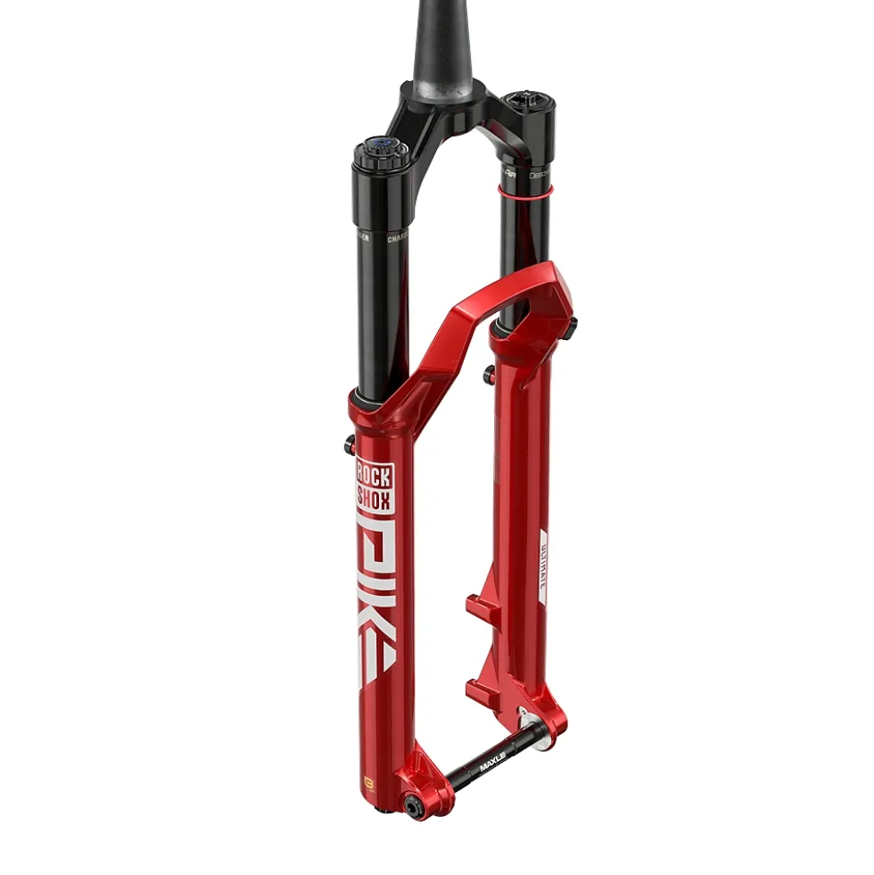 RockShox Pike Ultimate Voorvork | Charger 3.1 RC2 | DebonAir+ | C2 - 27.5" | 120mm | Offset 37mm | 15x110mm - electric red