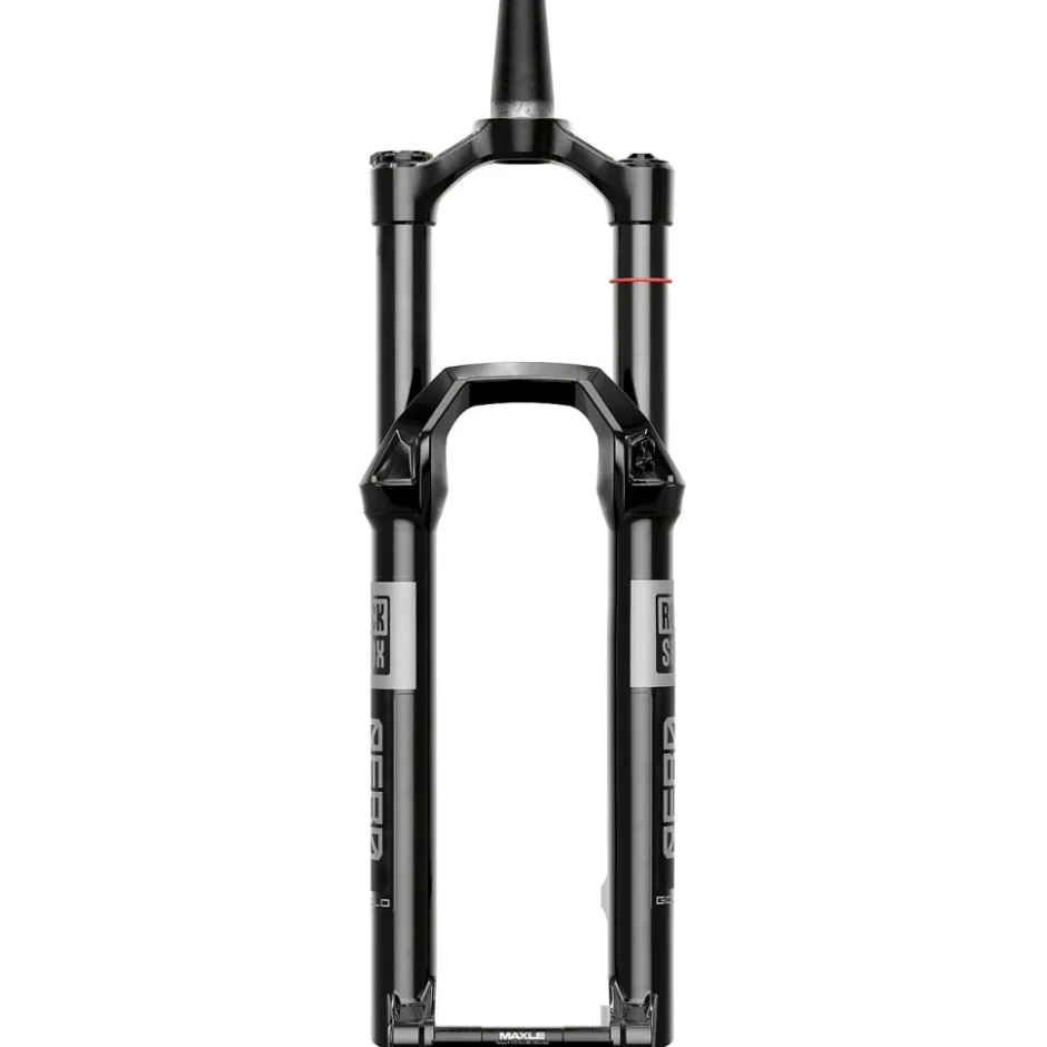 E-Bike Verende Voorvorken|Verende Voorvorken < RockShox REBA Gold Voorvork - 29" | 2P Remote Isolator RL | DebonAir | 15x110mm Boost - 100mm - zwart