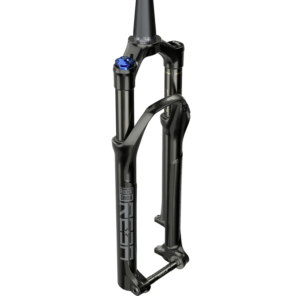 RockShox Reba RL Remote Solo Air Voorvork - 29" | 100mm | 51mm Offset | Tapered - 15x110mm Boost - Maxle Stealth - Zwart Glanzend