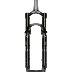 Verende Voorvorken < RockShox Reba RL Solo Air 26" Suspension Fork - 140mm - 40mm Offset - Tapered - 15x100mm - Maxle Stealth - Gloss Black