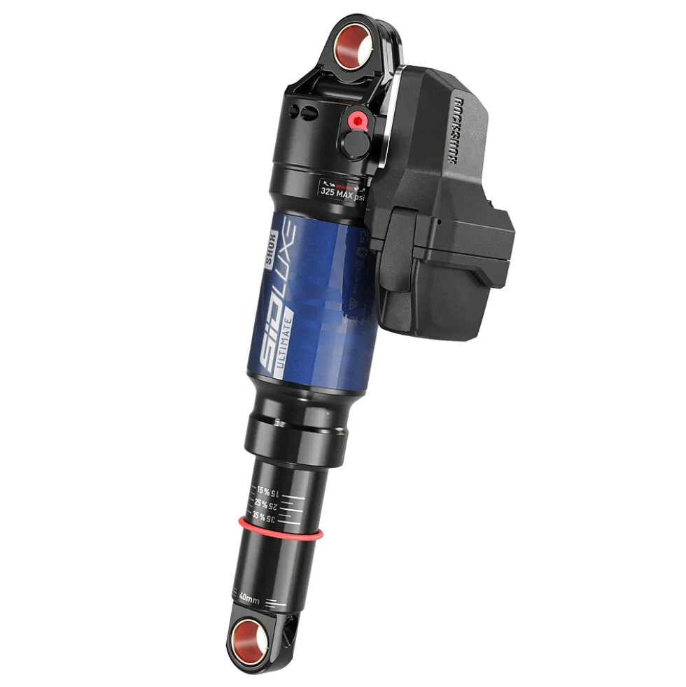 RockShox SIDLuxe Ultimate Demper - 190x45mm | Flight Attendant | SoloAir | voor Orbea Oiz TR 120mm 2020+ - Blue Crush