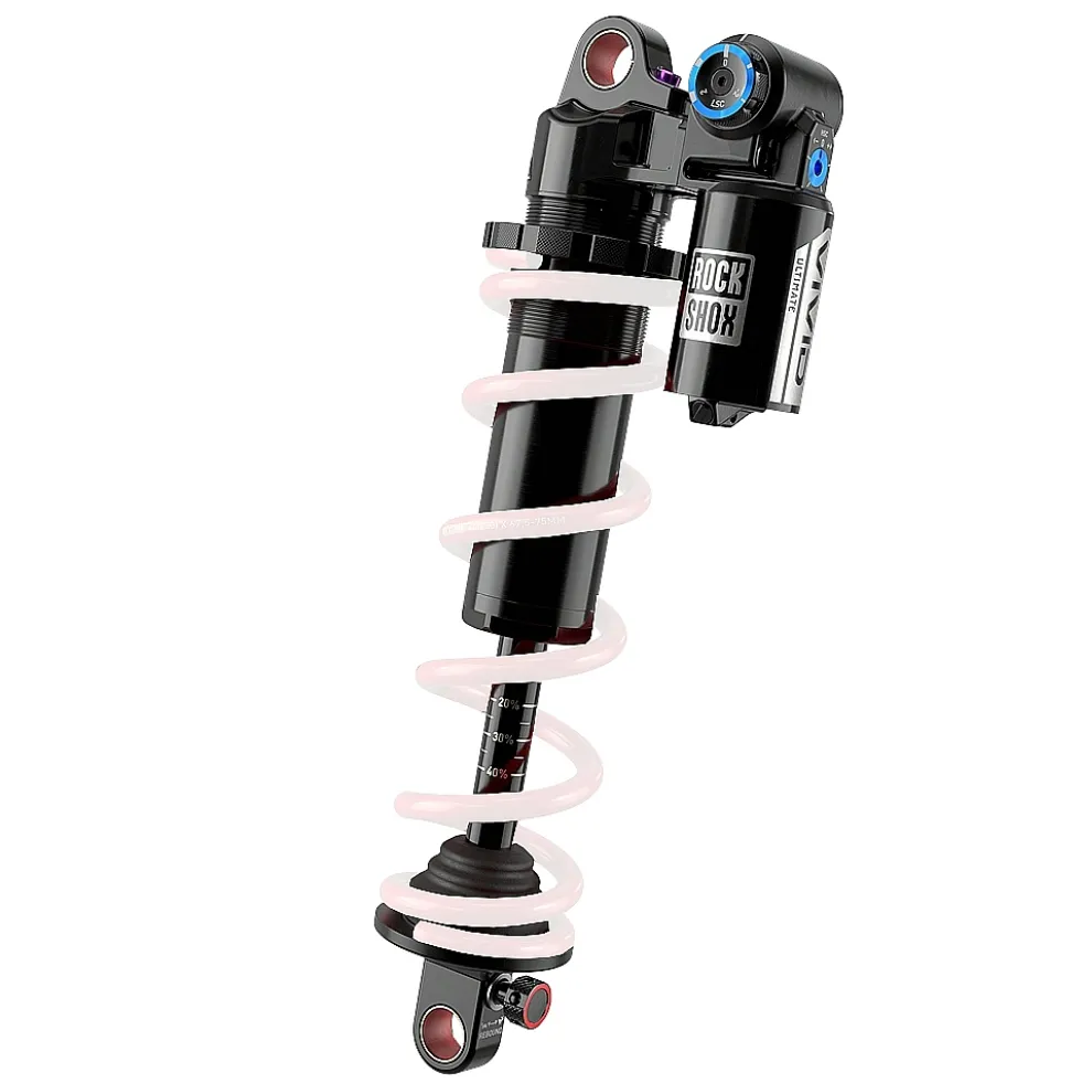 RockShox Vivid Coil Ultimate DH RC2 Stalen Veerdemper - Standard | D1 - 250 x 75 mm