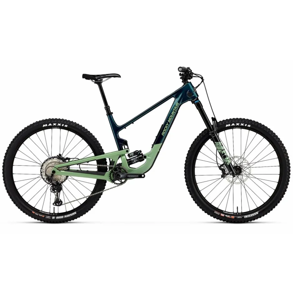 Endurofietsen|Mtb Full Suspension < Rocky Mountain ALTITUDE C50 Shiano - Carbon ountainbike - 2025 - 29" - green / green
