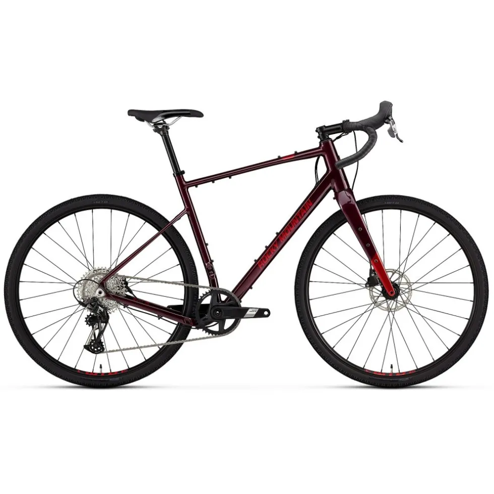Rocky Mountain SOLO A50 SRAM - Gravel Bike - 2025 - red red wine