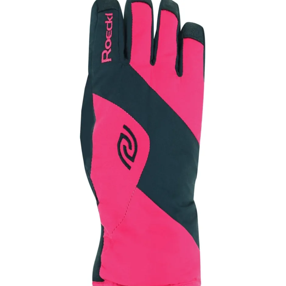 Handschoenen < Roeckl Sports Axams GTX Winterhandschoenen Kinderen - fuchsia purple/black 4231