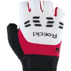 Wielerhandschoenen < Roeckl Sports Iseler 2 Fietshandschoenen - wit/rood 30