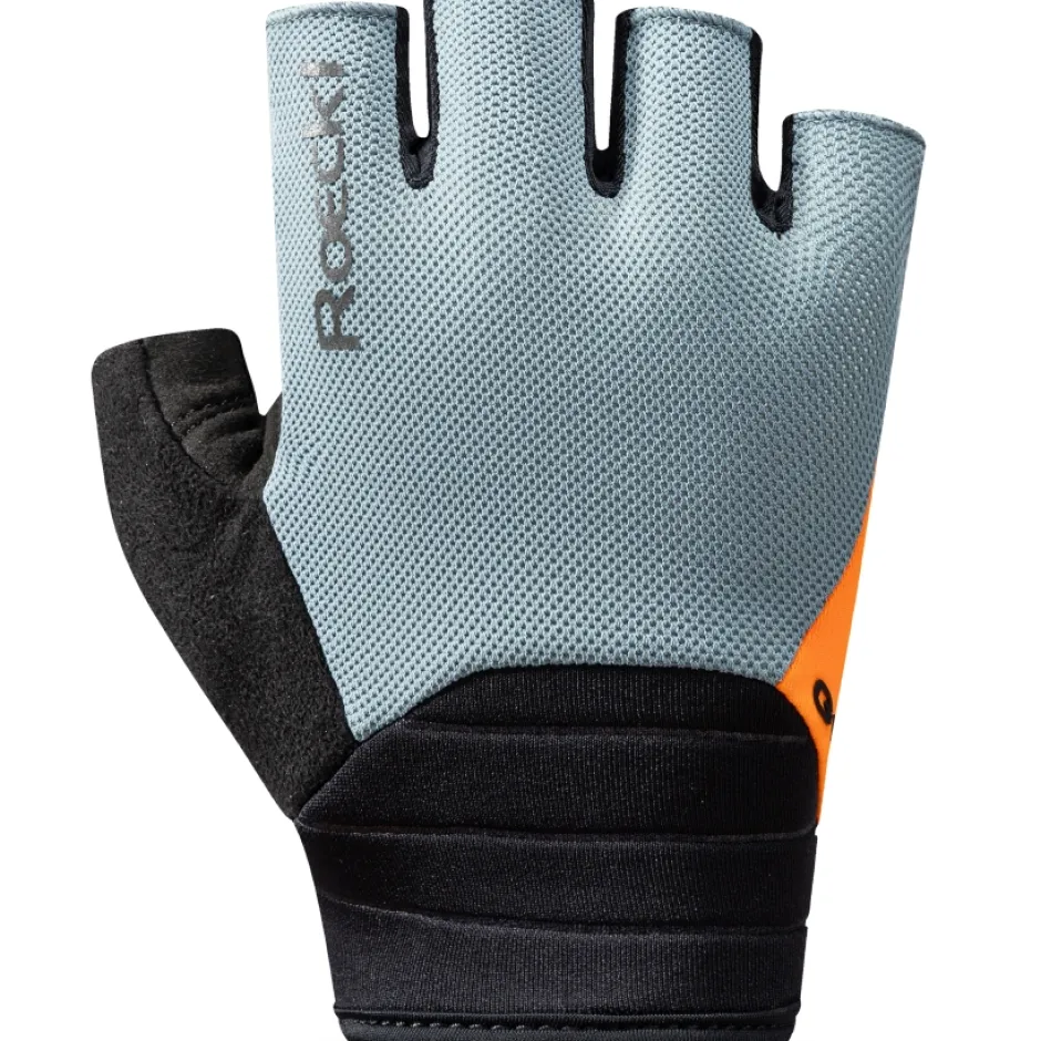 Wielerhandschoenen < Roeckl Sports Itamos 3 Fietshandschoenen - hurricane grey/orange 504