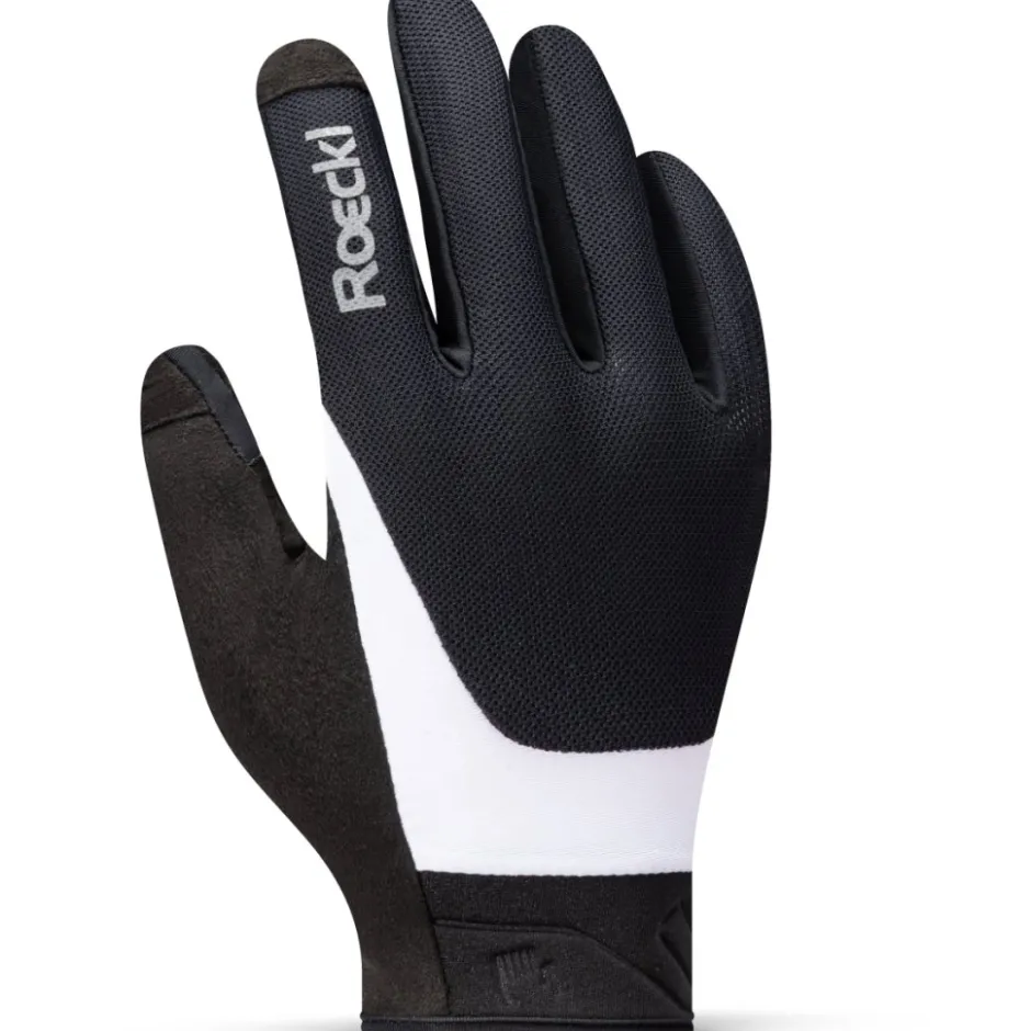 Mtb-Handschoenen < Roeckl Sports Mori 2 Fietshandschoenen - black/white 0