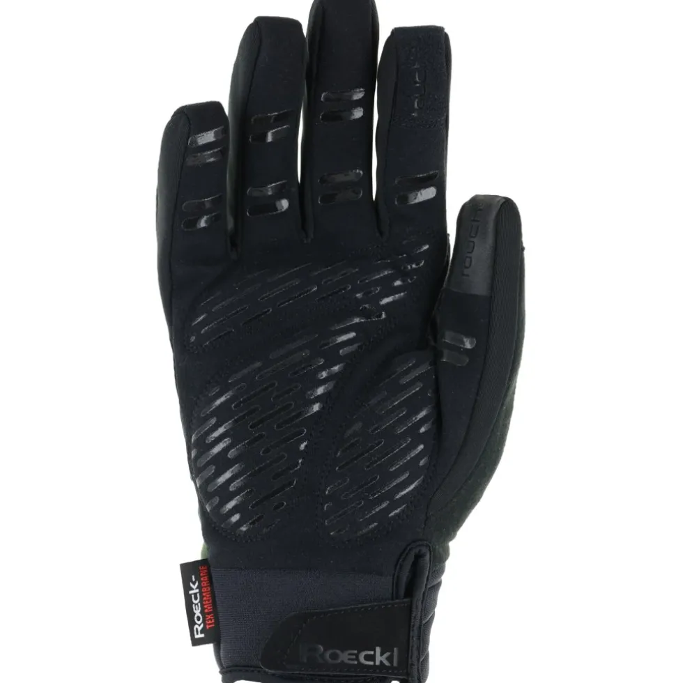 Roeckl Sports Ranten 2 Fietshandschoenen - black/fluo yellow 9210