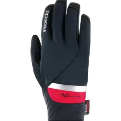 Winterhandschoenen < Roeckl Sports Ranten 2 Fietshandschoenen - zwart/rood 9300