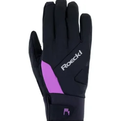 Roeckl Sports Reichenthal 2 Fietshandschoenen Kinderen - black/soft purple 9305