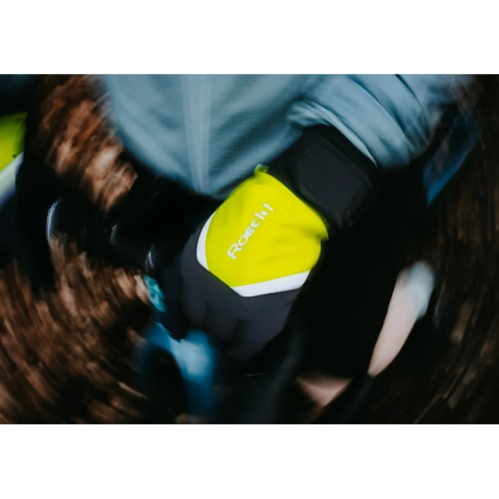 Roeckl Sports Rienz GTX Fietshandschoenen - dress black/fluo yellow 9202