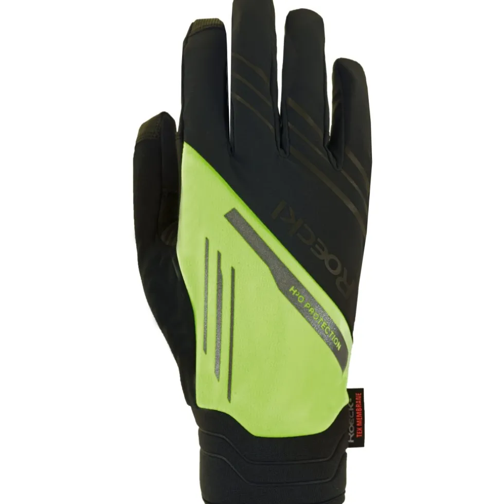 Roeckl Sports Rothenfels Fietshandschoenen - dress black/fluo yellow 9202