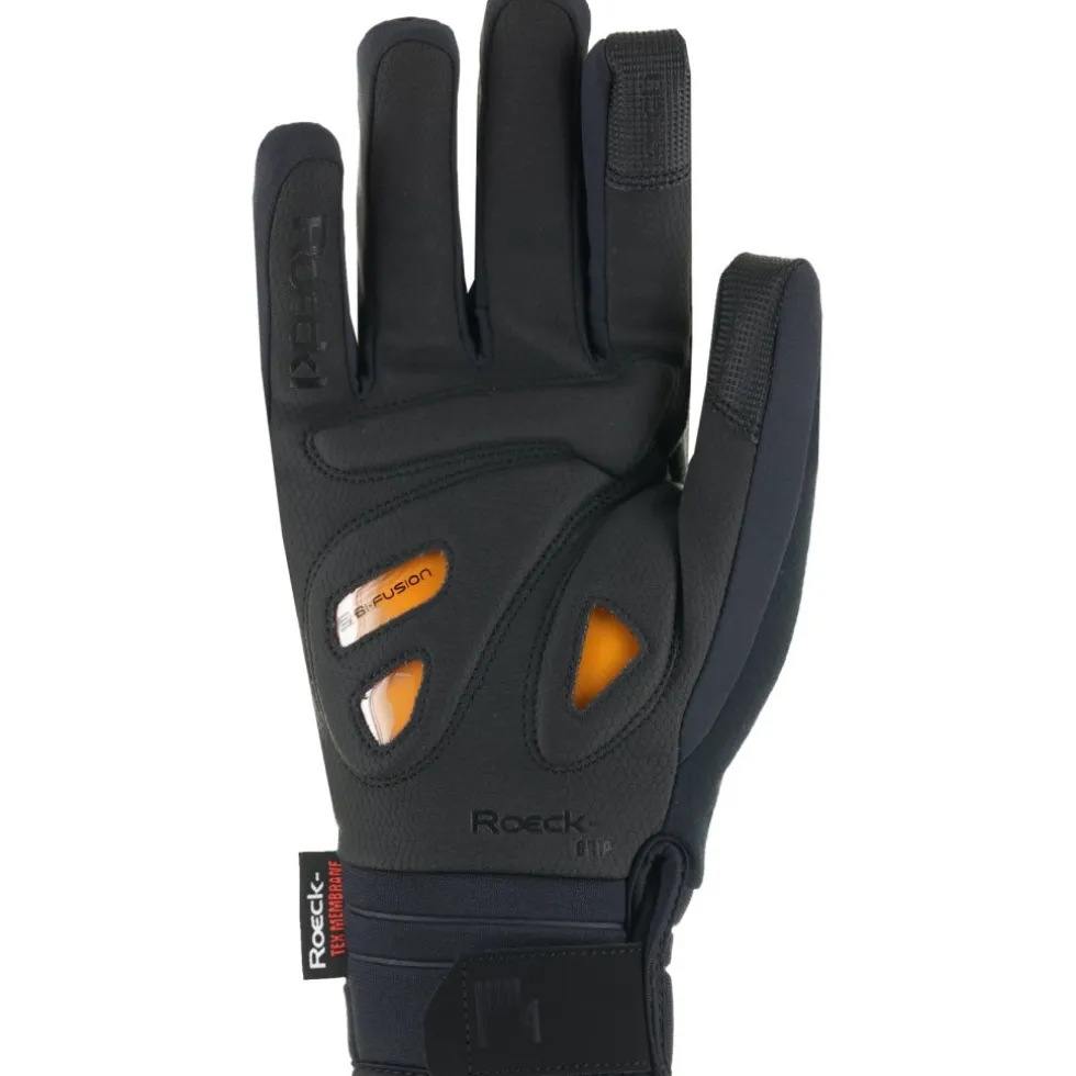 Roeckl Sports Rothenfels Fietshandschoenen - dress black/fluo yellow 9202