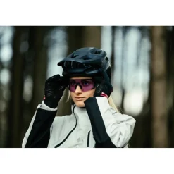 Winterhandschoenen < Roeckl Sports Waldau 2 Fietshandschoenen Damen - black/bubblegum 9304