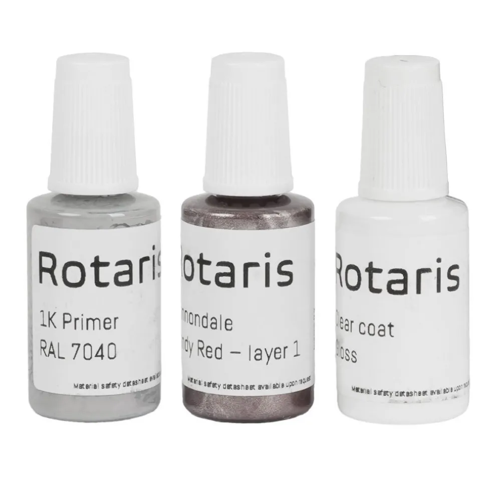 Rotaris Retoucheerverf voor Kalkhoff/Focus - met Grondverf - Jetgrey Matte