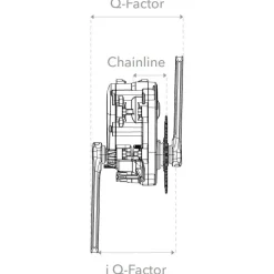 Rotor eKAPIC Crank Arms - eMTB | ISIS - for Brose Mag (QF 170 mm)