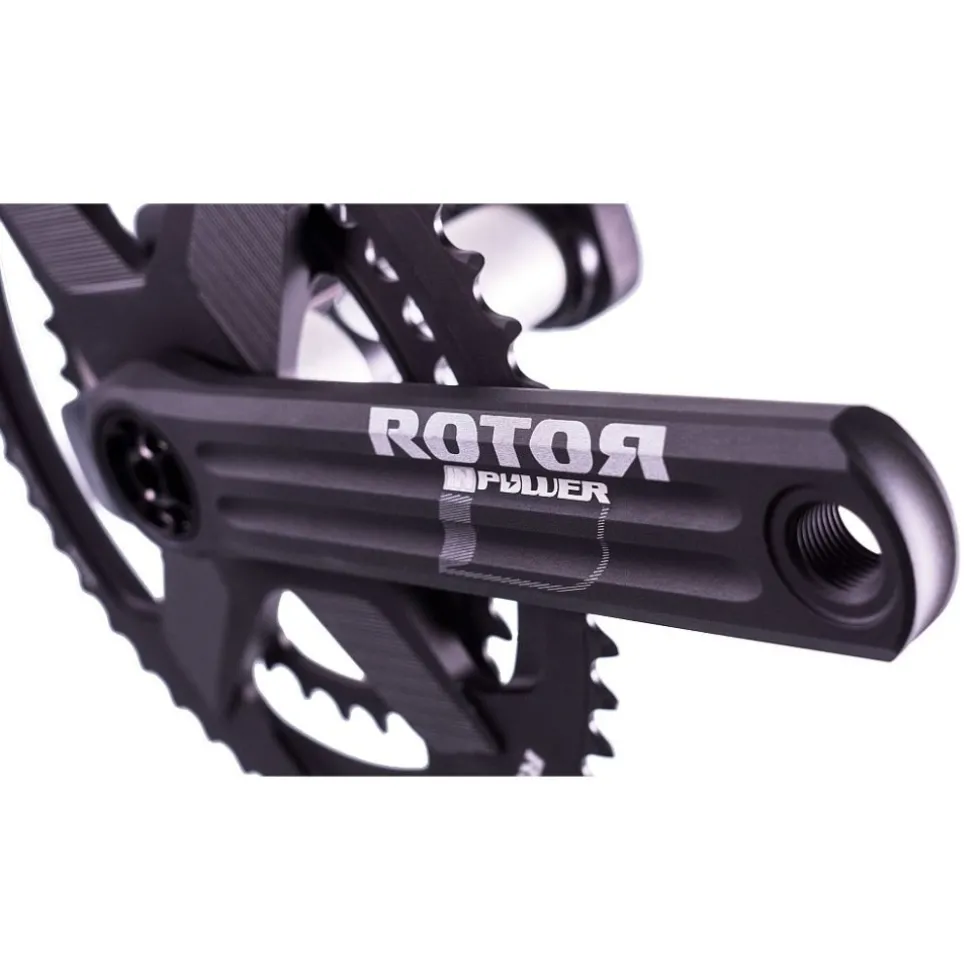 Rotor INpower DM Powermeter Road Crank - black