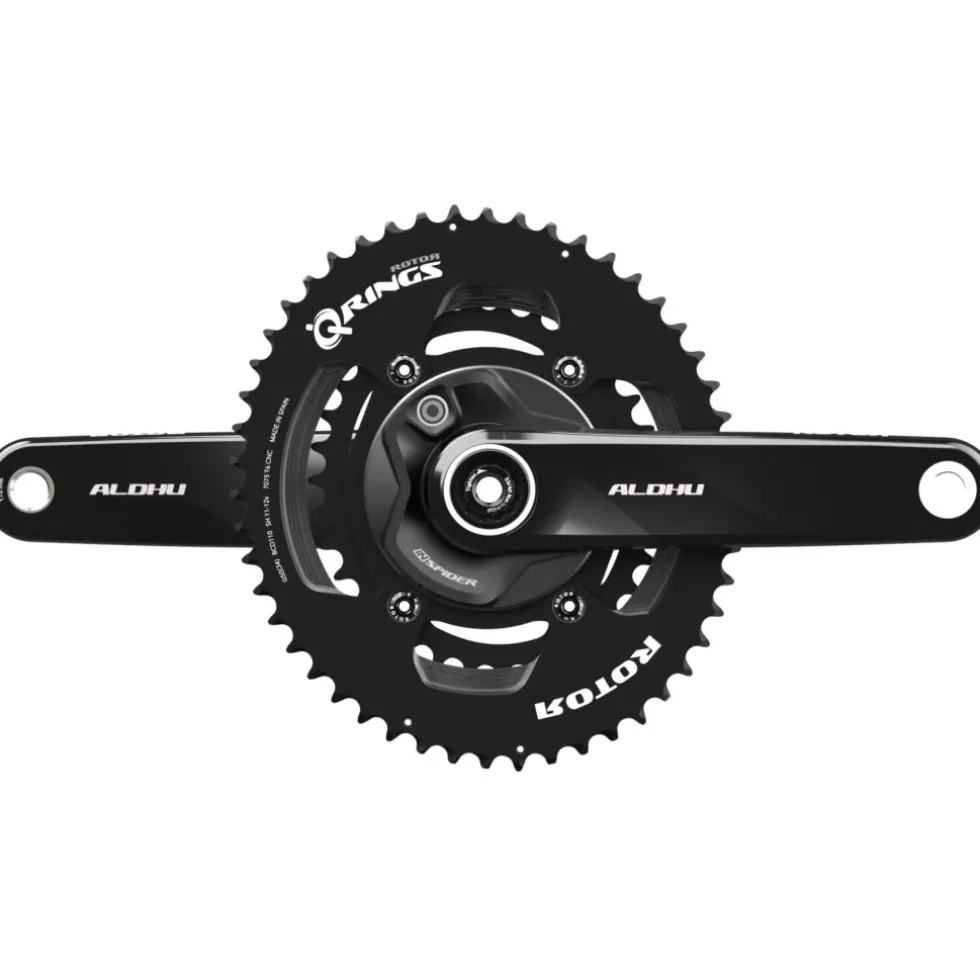 Rotor INspider ALDHU Carbon Powermeter Crankset - 30mm | Oval