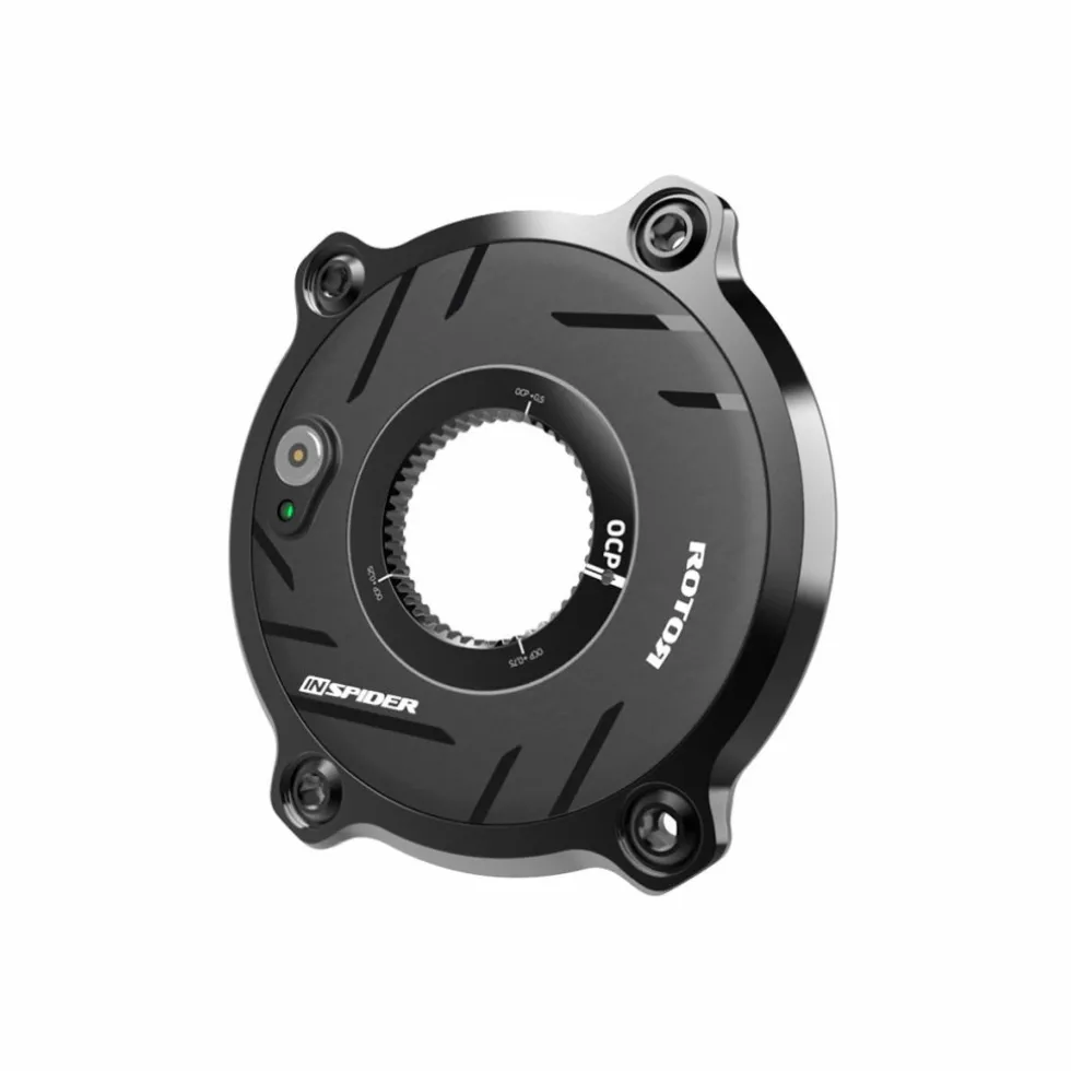 Rotor INSpider MTB Powermeter - BCD 100x4 - zwart