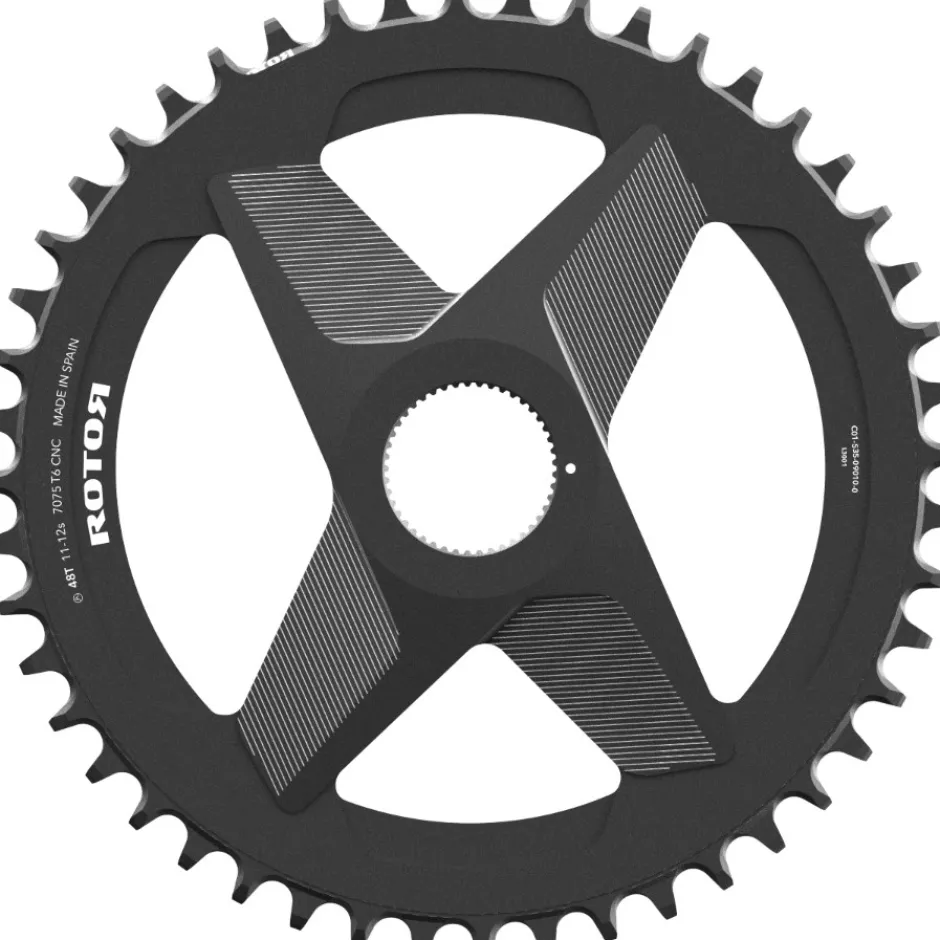 Kettingbladen < Rotor NoQ Round Ring Direct Mount Kettingblad - Universal Tooth | 12-Voudig - 38T