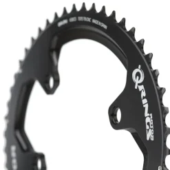 Rotor Q-Rings ALDHU 3D+ Outer Road Chainring - BCD 110x4 - oval - black