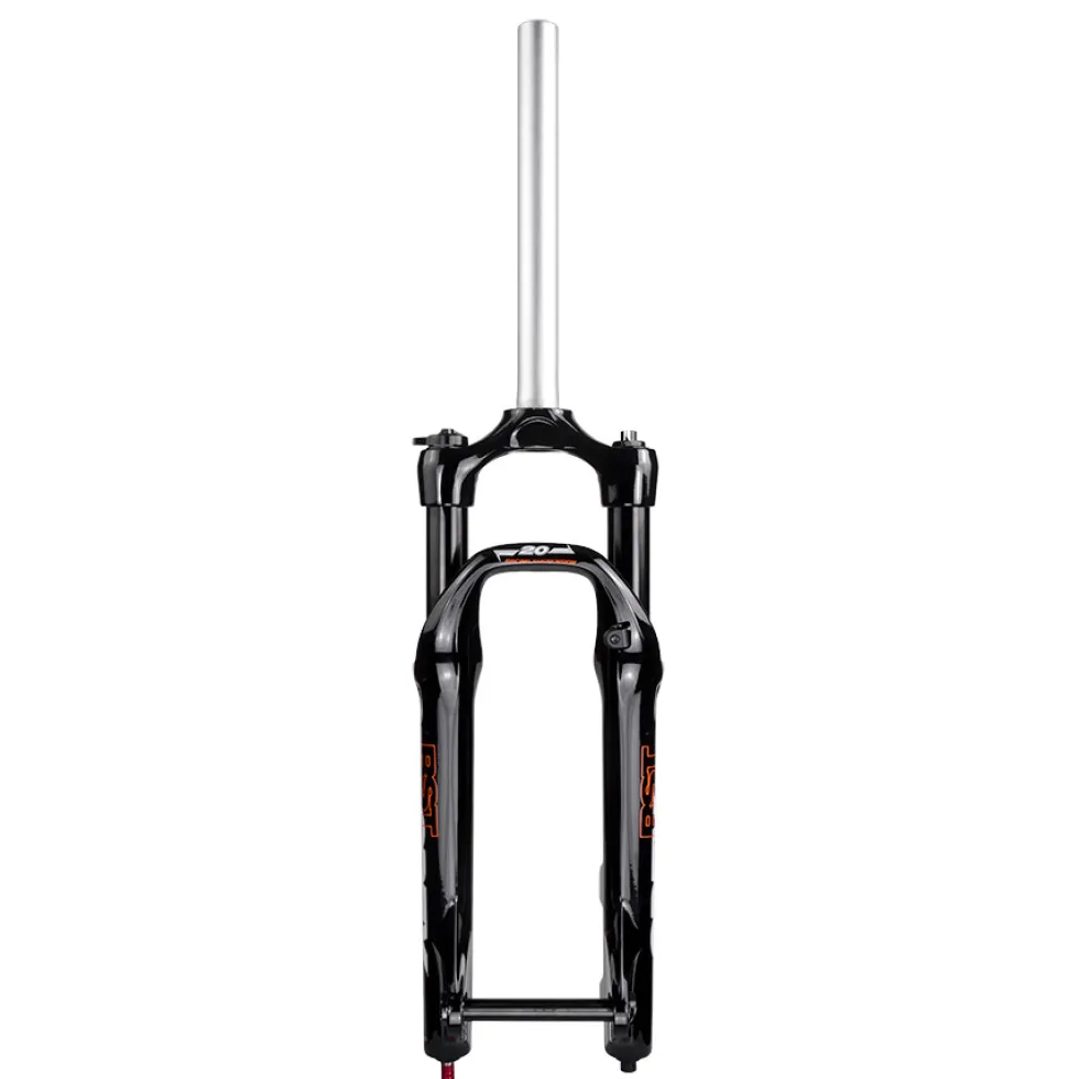 RST Spex 20-15 Air 20 Inch Fork - 80mm - 38mm Offset - 1 1/8 Straight - Disc - 15x100mm - black