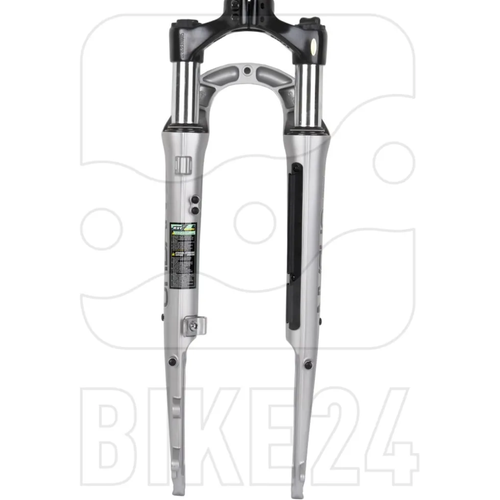 RST Urban T 28 Inch Fork - 40mm - 44mm Offset - Disc / Rollerbrake - QR - silver matt