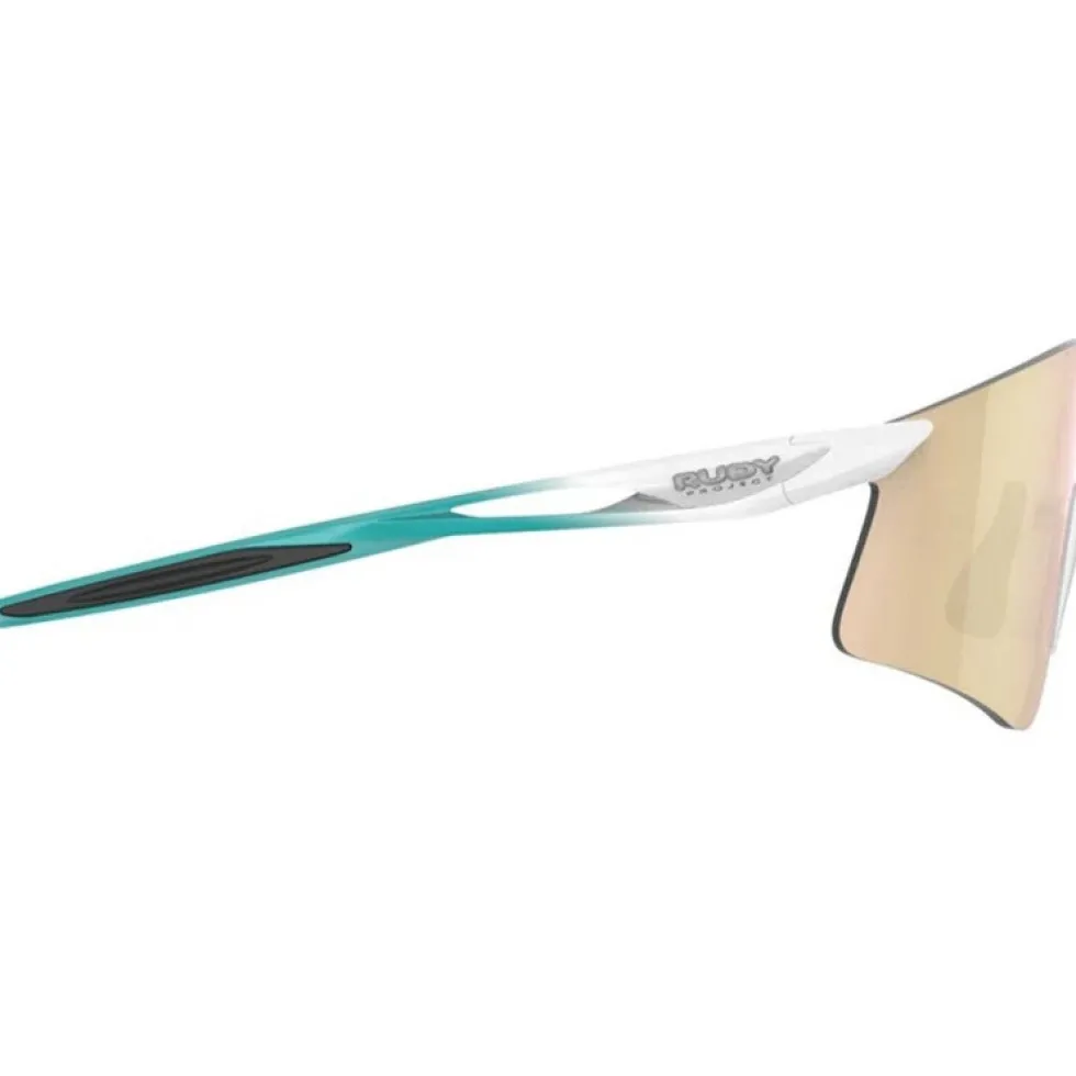 Rudy Project Astral X Bril - Team Bahrain Victorious 2025 - White Titanium Matte - RP Optics Multilaser Rose Gold
